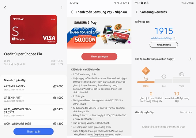 Dùng Samsung Pay sau 6 năm ra mắt: Gần như không có lỗi, tích hợp nhiều tính năng, khuyến mãi vẫn còn nhưng ít- Ảnh 7.