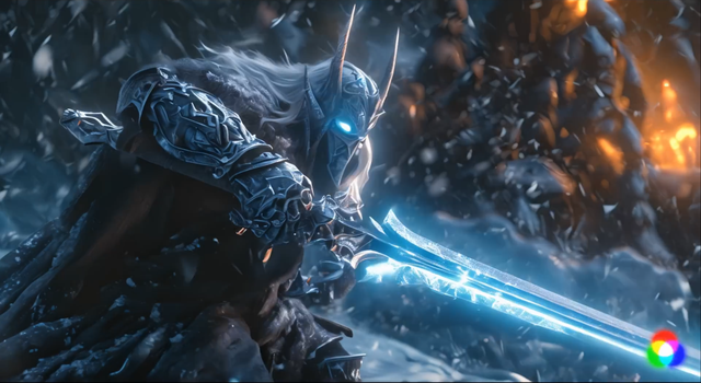 Fan Warcraft sử dụng AI để làm phim về Arthas, trailer vừa đăng tải ấn tượng như "hàng chính hãng"- Ảnh 3.