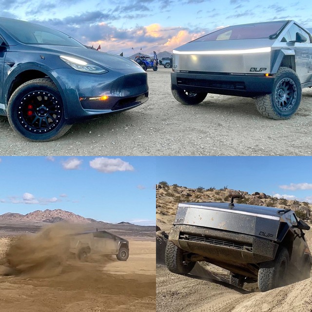 Mang thử Cybertruck đi off-road, ai ngờ gãy luôn cả bánh xe!- Ảnh 4. Mang thử Cybertruck đi off-road, ai ngờ gãy luôn cả bánh xe!- Ảnh 4.