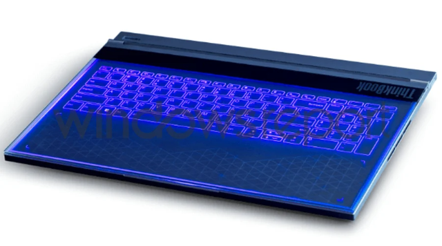 Lenovo sắp ra mắt mẫu laptop 'kỳ lạ' trang bị màn hình OLED trong suốt đầu tiên trên thế giới?- Ảnh 2. Lenovo sắp ra mắt mẫu laptop 'kỳ lạ' trang bị màn hình OLED trong suốt đầu tiên trên thế giới?- Ảnh 2.