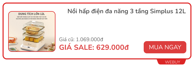 8/3 lên đời căn bếp trong mơ với đủ mọi thiết bị sang xịn tặng vợ, toàn món sale đến 50% đảm bảo chị em thích mê- Ảnh 3.