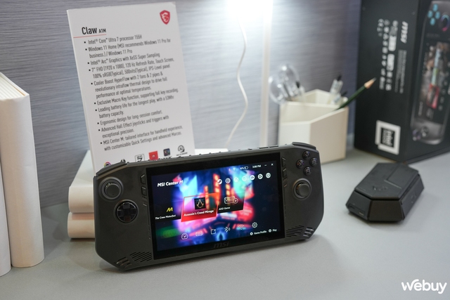 MSI ra mắt máy chơi game cầm tay cạnh tranh ROG Ally, giá từ 21 triệu đồng- Ảnh 8.
