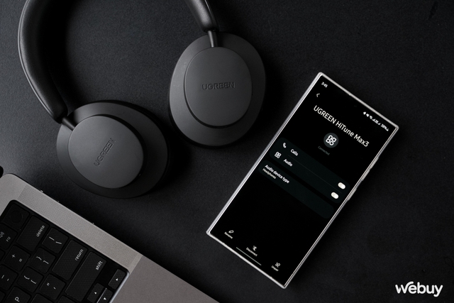 Tai nghe Ugreen có âm thanh Spatial theo dõi chuyển động đầu “xịn” như AirPods, chống ồn tốt, nghe nhạc hay, giá bằng 1/3 hàng Apple- Ảnh 17. Tai nghe Ugreen có âm thanh Spatial theo dõi chuyển động đầu “xịn” như AirPods, chống ồn tốt, nghe nhạc hay, giá bằng 1/3 hàng Apple- Ảnh 17.