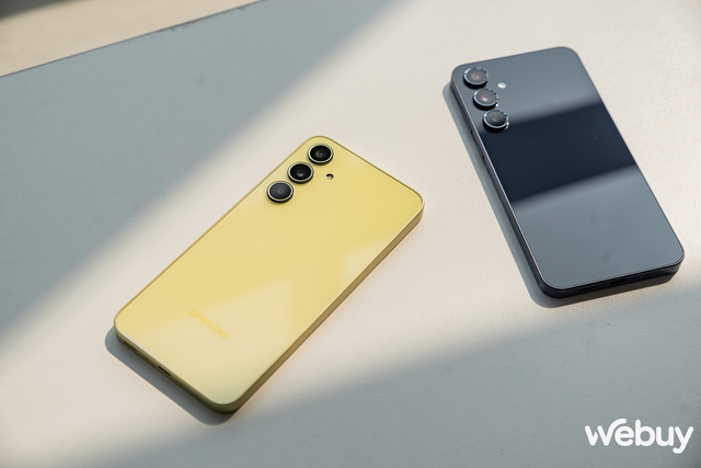 Cận cảnh Galaxy A35 5G và Galaxy A55 5G: Lựa chọn “an toàn” cho người dùng trẻ, giá từ 8.29 triệu đồng- Ảnh 1. Cận cảnh Galaxy A35 5G và Galaxy A55 5G: Lựa chọn “an toàn” cho người dùng trẻ, giá từ 8.29 triệu đồng- Ảnh 1.
