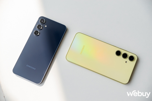 Cận cảnh Galaxy A35 5G và Galaxy A55 5G: Lựa chọn “an toàn” cho người dùng trẻ, giá từ 8.29 triệu đồng- Ảnh 3. Cận cảnh Galaxy A35 5G và Galaxy A55 5G: Lựa chọn “an toàn” cho người dùng trẻ, giá từ 8.29 triệu đồng- Ảnh 3.