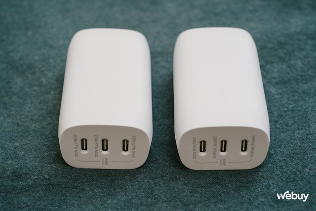 Dùng thử sạc nhanh Belkin: Thiết kế gọn nhẹ, công suất cao 67W, sạc cùng lúc iPhone, MacBook, S24 Ultra ngon lành- Ảnh 12. Dùng thử sạc nhanh Belkin: Thiết kế gọn nhẹ, công suất cao 67W, sạc cùng lúc iPhone, MacBook, S24 Ultra ngon lành- Ảnh 12.