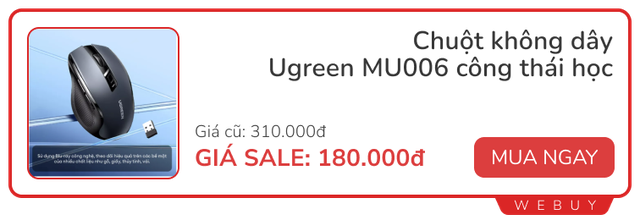 Hàng quốc tế đã rẻ nay còn rẻ hơn: Điện thoại Xiaomi, phụ kiện Baseus, Ugreen giảm đến hơn 50%- Ảnh 3.