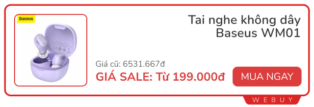 Hàng quốc tế đã rẻ nay còn rẻ hơn: Điện thoại Xiaomi, phụ kiện Baseus, Ugreen giảm đến hơn 50%- Ảnh 5.