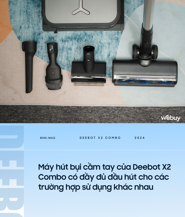 Trải nghiệm robot dọn dẹp Ecovacs Deebot X2 Combo: Mua 1 được 2- Ảnh 13. Trải nghiệm robot dọn dẹp Ecovacs Deebot X2 Combo: Mua 1 được 2- Ảnh 13.