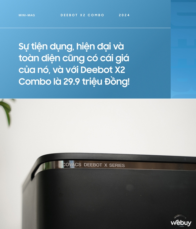 Trải nghiệm robot dọn dẹp Ecovacs Deebot X2 Combo: Mua 1 được 2- Ảnh 20. Trải nghiệm robot dọn dẹp Ecovacs Deebot X2 Combo: Mua 1 được 2- Ảnh 20.