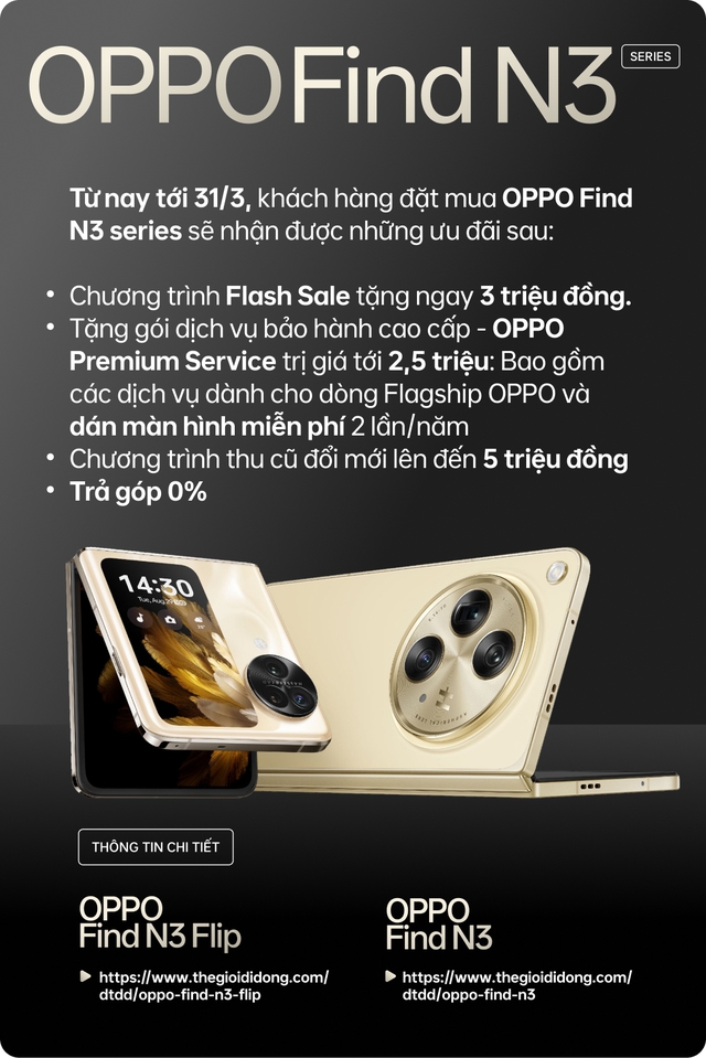 Tech reviewer kiểm chứng OPPO Find N3:
Hoá ra đây mới là điều tạo nên dấu ấn thành công cho OPPO- Ảnh 7. Tech reviewer kiểm chứng OPPO Find N3:
Hoá ra đây mới là điều tạo nên dấu ấn thành công cho OPPO- Ảnh 7.