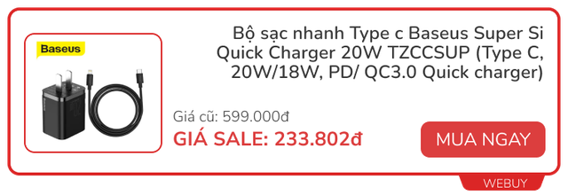 Sale 3.3 có gì: Đồ Baseus, JBL, Hoco, Anker đồng loạt giảm đến 70%, quần áo hàng hiệu sale sốc đến 82%- Ảnh 2.