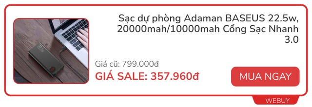 Sale 3.3 có gì: Đồ Baseus, JBL, Hoco, Anker đồng loạt giảm đến 70%, quần áo hàng hiệu sale sốc đến 82%- Ảnh 3.