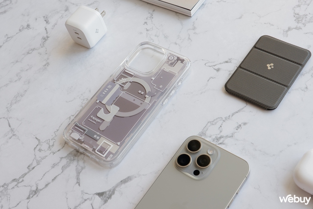 Dùng iPhone 15 Pro Max không nên bỏ qua ốp lưng này: Giá chỉ bằng ốp trong suốt chính hãng nhưng "chất" hơn nhiều- Ảnh 7. Dùng iPhone 15 Pro Max không nên bỏ qua ốp lưng này: Giá chỉ bằng ốp trong suốt chính hãng nhưng "chất" hơn nhiều- Ảnh 7.