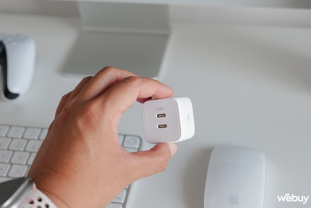 Đây là sạc "tí hon" chỉ nặng 74g nhưng lại sạc được cho cả MacBook- Ảnh 3. Đây là sạc "tí hon" chỉ nặng 74g nhưng lại sạc được cho cả MacBook- Ảnh 3.