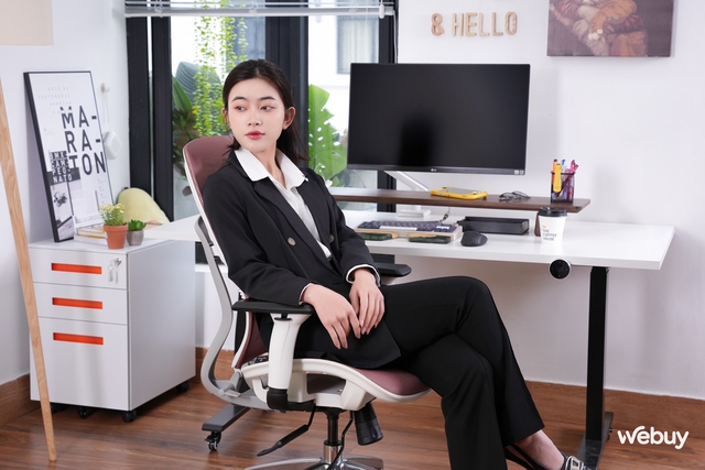 HyperWork ra mắt ghế công thái học cho phái nữ- Ảnh 8. HyperWork ra mắt ghế công thái học cho phái nữ- Ảnh 8.