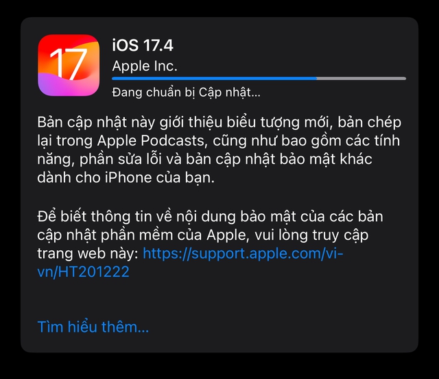 Apple chính thức tung ra iOS 17.4, cho phép cài đặt ứng dụng ngoài luồng không cần App Store- Ảnh 1. Apple chính thức tung ra iOS 17.4, cho phép cài đặt ứng dụng ngoài luồng không cần App Store- Ảnh 1.