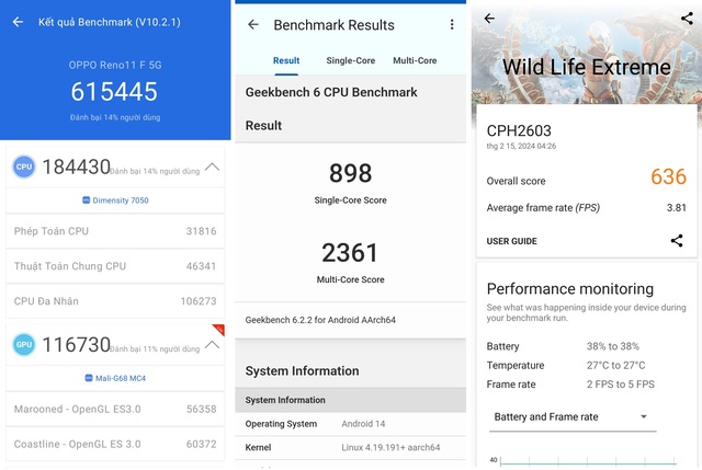 Đập hộp OPPO Reno11 F 5G: Mặt lưng 'lượn sóng', cấu hình ngang ngửa Reno11 5G- Ảnh 15. Đập hộp OPPO Reno11 F 5G: Mặt lưng 'lượn sóng', cấu hình ngang ngửa Reno11 5G- Ảnh 15.