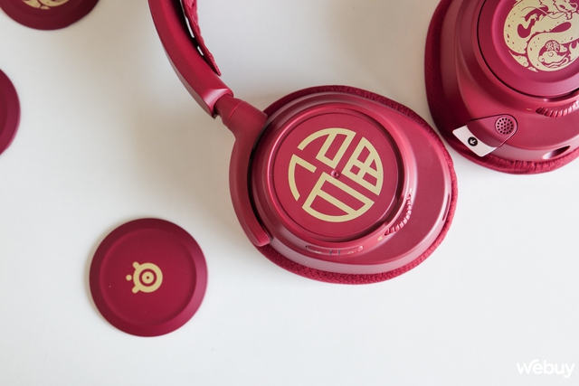 Ngắm nhìn cặp tai nghe gaming 'đỏ chót' từ SteelSeries chào mừng năm Giáp Thìn- Ảnh 7. Ngắm nhìn cặp tai nghe gaming 'đỏ chót' từ SteelSeries chào mừng năm Giáp Thìn- Ảnh 7.
