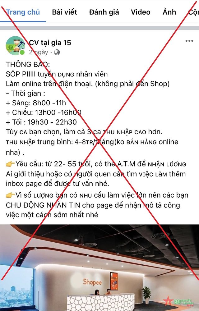 Thực hư chiêu trò tuyển CTV online "việc nhẹ lương cao": Cảnh giác trước nguy cơ mất trắng hàng chục triệu đồng- Ảnh 1.