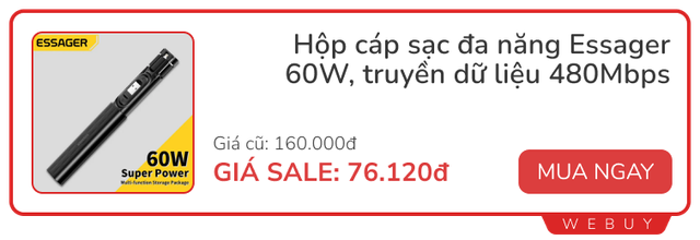 Giữa tháng săn sale: Thương hiệu lớn nhỏ "nổ deal" loạt phụ kiện, gia dụng chất, giảm đến 50%- Ảnh 5.