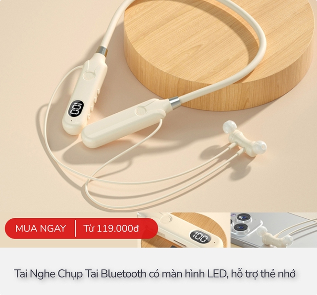 8 mẫu tai nghe bluetooth trong suốt, hỗ trợ thẻ nhớ lẫn pin mặt trời độc lạ, giá từ 172.000đ vì đang sale- Ảnh 8.