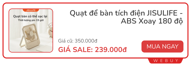 Đèn và Quạt tích điện giá rẻ từ 40.000 đồng, tranh thủ mua luôn trước khi tăng giá- Ảnh 9.