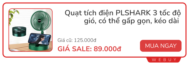 Đèn và Quạt tích điện giá rẻ từ 40.000 đồng, tranh thủ mua luôn trước khi tăng giá- Ảnh 7.