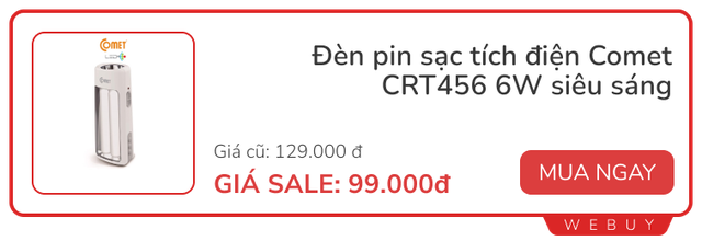 Đèn và Quạt tích điện giá rẻ từ 40.000 đồng, tranh thủ mua luôn trước khi tăng giá- Ảnh 2.