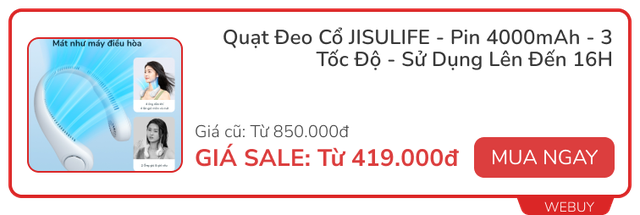 Chỉ từ 9.000đ: Săn sale sớm loạt sản phẩm chống nóng, phụ kiện du lịch cho dịp nghỉ lễ sắp tới- Ảnh 4.