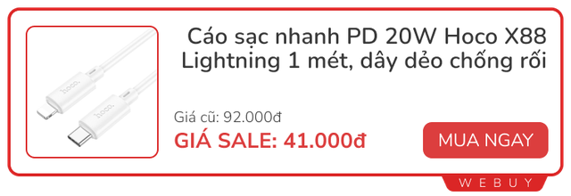 Điểm nhanh 10 deal hot đáng săn trong ngày đôi 4.4: Cáp sạc nhanh 41.000đ, tai nghe Sony giảm 44% và nhiều hơn nữa- Ảnh 7.