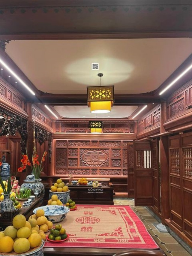 Chiêm ngưỡng khu thờ tự tại gia 7 tỷ tại Việt Nam: Rộng như một căn nhà, mọi chi tiết nhỏ nhất đều được thiết kế riêng- Ảnh 6. Chiêm ngưỡng khu thờ tự tại gia 7 tỷ tại Việt Nam: Rộng như một căn nhà, mọi chi tiết nhỏ nhất đều được thiết kế riêng- Ảnh 6.