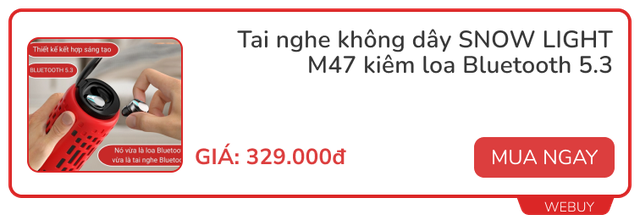 3 tai nghe bluetooth này có thể biến thành loa di động, giá từ 329.000đ, có loại còn nghe được FM độc lập- Ảnh 14.