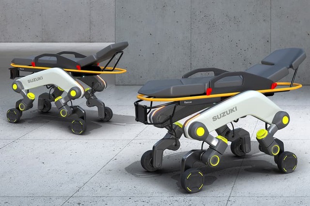Được mệnh danh là hãng xe có thù với cái đẹp, Suzuki trình làng mẫu mô tô leo cầu thang 4 chân siêu dị!- Ảnh 5. Được mệnh danh là hãng xe có thù với cái đẹp, Suzuki trình làng mẫu mô tô leo cầu thang 4 chân siêu dị!- Ảnh 5.