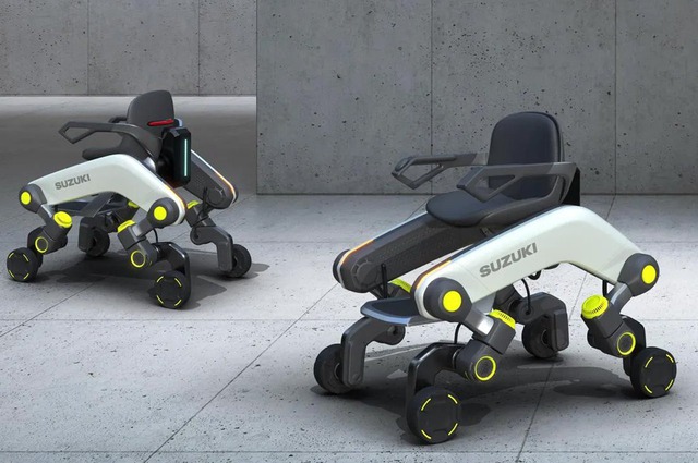 Được mệnh danh là hãng xe có thù với cái đẹp, Suzuki trình làng mẫu mô tô leo cầu thang 4 chân siêu dị!- Ảnh 4. Được mệnh danh là hãng xe có thù với cái đẹp, Suzuki trình làng mẫu mô tô leo cầu thang 4 chân siêu dị!- Ảnh 4.