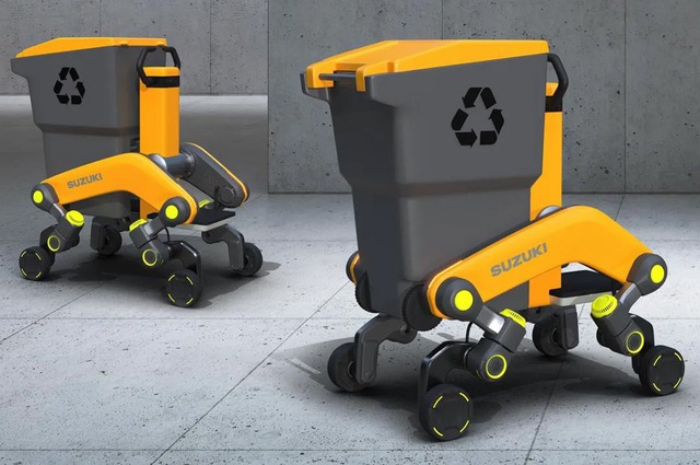 Được mệnh danh là hãng xe có thù với cái đẹp, Suzuki trình làng mẫu mô tô leo cầu thang 4 chân siêu dị!- Ảnh 6. Được mệnh danh là hãng xe có thù với cái đẹp, Suzuki trình làng mẫu mô tô leo cầu thang 4 chân siêu dị!- Ảnh 6.