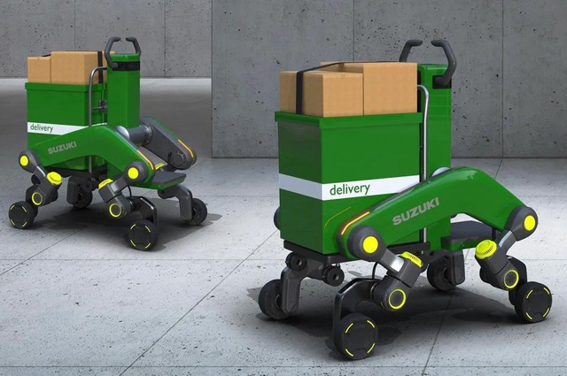 Được mệnh danh là hãng xe có thù với cái đẹp, Suzuki trình làng mẫu mô tô leo cầu thang 4 chân siêu dị!- Ảnh 7. Được mệnh danh là hãng xe có thù với cái đẹp, Suzuki trình làng mẫu mô tô leo cầu thang 4 chân siêu dị!- Ảnh 7.