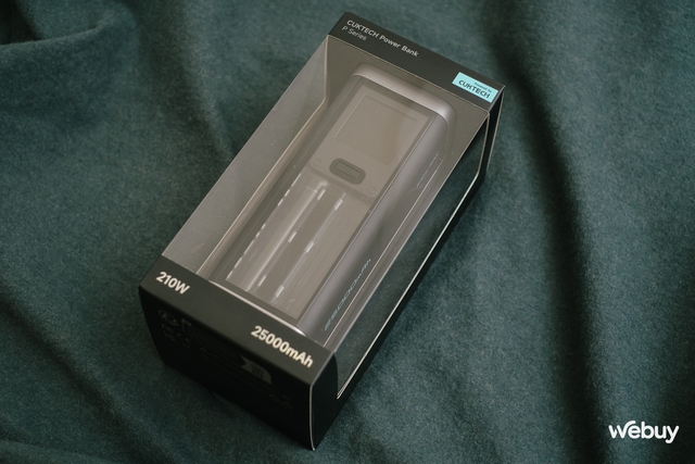 Đây là pin dự phòng Xiaomi dung lượng 25.000mAh, công suất 210W cực khủng, sạc được cho cả MacBook Pro, giá gần 2 triệu đồng- Ảnh 1. Đây là pin dự phòng Xiaomi dung lượng 25.000mAh, công suất 210W cực khủng, sạc được cho cả MacBook Pro, giá gần 2 triệu đồng- Ảnh 1.