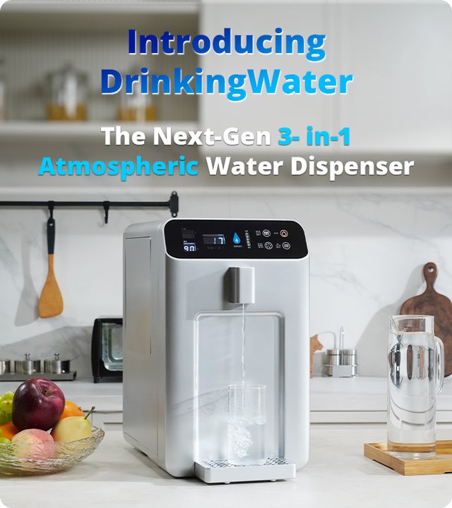 Máy tạo nước từ không khí hút khách trên Kickstarter, thu vốn gấp 15 lần mục tiêu, 3 công dụng trong 1- Ảnh 1. Máy tạo nước từ không khí hút khách trên Kickstarter, thu vốn gấp 15 lần mục tiêu, 3 công dụng trong 1- Ảnh 1.