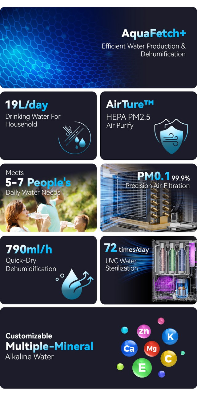 Máy tạo nước từ không khí hút khách trên Kickstarter, thu vốn gấp 15 lần mục tiêu, 3 công dụng trong 1- Ảnh 2. Máy tạo nước từ không khí hút khách trên Kickstarter, thu vốn gấp 15 lần mục tiêu, 3 công dụng trong 1- Ảnh 2.