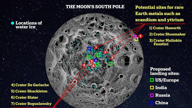 Chương mới trong cuộc đua vũ trụ: Vì sao các nước đổ xô xây dựng căn cứ trên Mặt Trăng?- Ảnh 6. Chương mới trong cuộc đua vũ trụ: Vì sao các nước đổ xô xây dựng căn cứ trên Mặt Trăng?- Ảnh 6.
