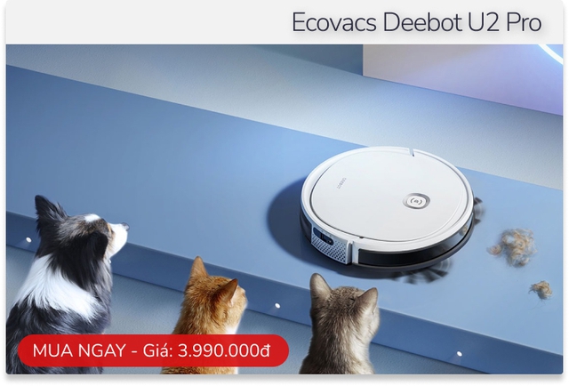 'Đi săn' robot dọn dẹp giá rẻ nhưng tốt, đầy đủ từ Xiaomi, Ecovacs với Samsung- Ảnh 4. 'Đi săn' robot dọn dẹp giá rẻ nhưng tốt, đầy đủ từ Xiaomi, Ecovacs với Samsung- Ảnh 4.