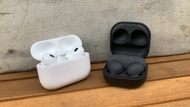 Và thế là hết: Sau bao năm dùng thiết kế riêng, tai nghe true wireless sắp ra mắt của Samsung sẽ giống hệt AirPods Pro- Ảnh 2. Và thế là hết: Sau bao năm dùng thiết kế riêng, tai nghe true wireless sắp ra mắt của Samsung sẽ giống hệt AirPods Pro- Ảnh 2.