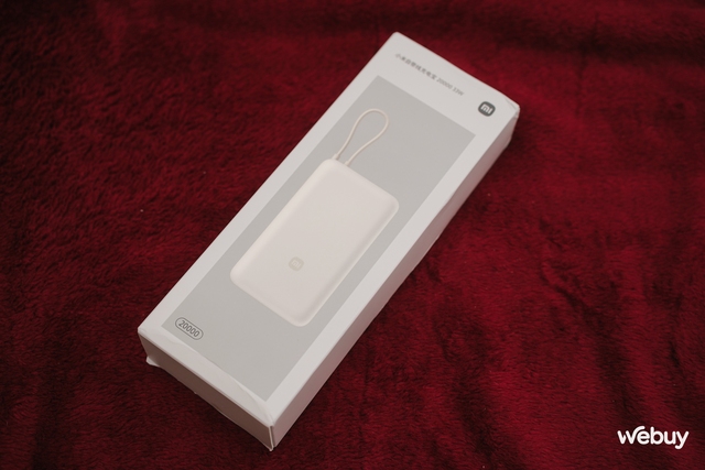 Sạc dự phòng Xiaomi đời mới cực xịn: Dung lượng 20.000mAh, công suất 33W, có tích hợp cả dây USB-C, giá chỉ chưa tới 600.000 đồng- Ảnh 1. Sạc dự phòng Xiaomi đời mới cực xịn: Dung lượng 20.000mAh, công suất 33W, có tích hợp cả dây USB-C, giá chỉ chưa tới 600.000 đồng- Ảnh 1.