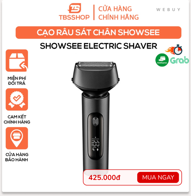 Tổng hợp review 5 máy cạo râu bán chạy trên chợ mạng: Mẫu Xiaomi siêu nhỏ gọn, có loại tích hợp hẳn 7 lưỡi cạo- Ảnh 4.