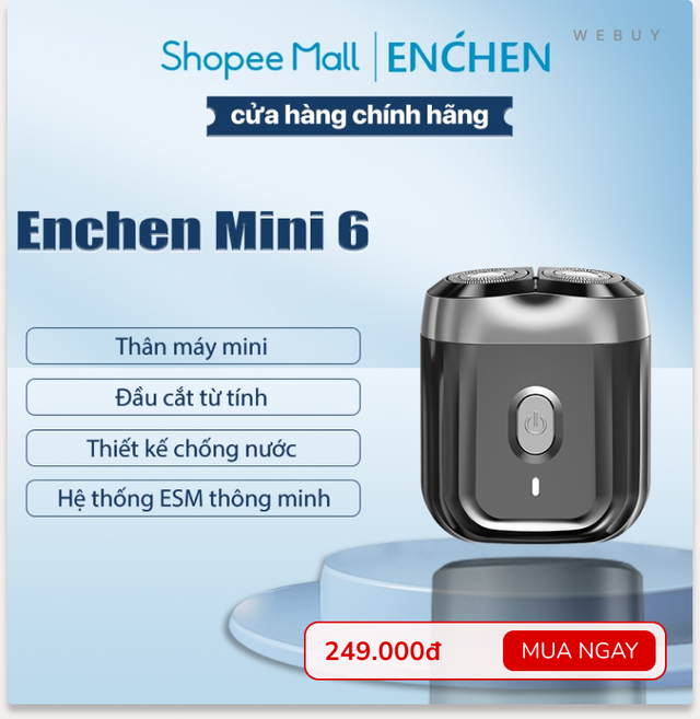 Tổng hợp review 5 máy cạo râu bán chạy trên chợ mạng: Mẫu Xiaomi siêu nhỏ gọn, có loại tích hợp hẳn 7 lưỡi cạo- Ảnh 3.