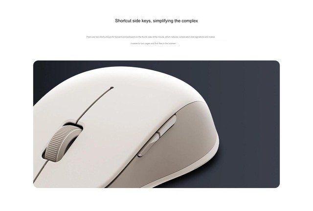 Xiaomi ra mắt chuột không dây: Hỗ trợ cả bluetooth lẫn 2.4Ghz, kết nối nhiều thiết bị cùng lúc, tích hợp nút bấm phụ, giá chỉ 242.000 đồng- Ảnh 2. Xiaomi ra mắt chuột không dây: Hỗ trợ cả bluetooth lẫn 2.4Ghz, kết nối nhiều thiết bị cùng lúc, tích hợp nút bấm phụ, giá chỉ 242.000 đồng- Ảnh 2.