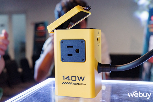 Ra mắt trạm sạc đa năng Aurora GaNUltra: Cấp điện cho mọi đồ chơi công nghệ, công suất đến 140W- Ảnh 6. Ra mắt trạm sạc đa năng Aurora GaNUltra: Cấp điện cho mọi đồ chơi công nghệ, công suất đến 140W- Ảnh 6.