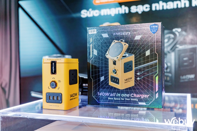 Ra mắt trạm sạc đa năng Aurora GaNUltra: Cấp điện cho mọi đồ chơi công nghệ, công suất đến 140W- Ảnh 12. Ra mắt trạm sạc đa năng Aurora GaNUltra: Cấp điện cho mọi đồ chơi công nghệ, công suất đến 140W- Ảnh 12.