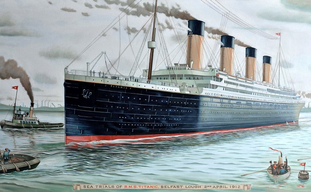 Tại sao tàu Titanic có 4 ống khói nhưng chỉ có 3 ống khói trên tàu hoạt động?- Ảnh 1. Tại sao tàu Titanic có 4 ống khói nhưng chỉ có 3 ống khói trên tàu hoạt động?- Ảnh 1.